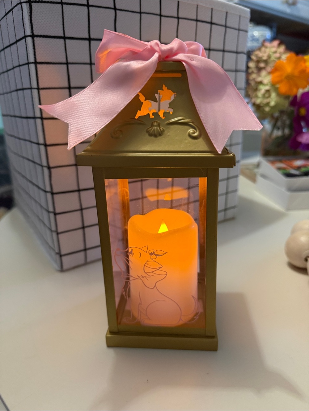Marie battery powered lamp